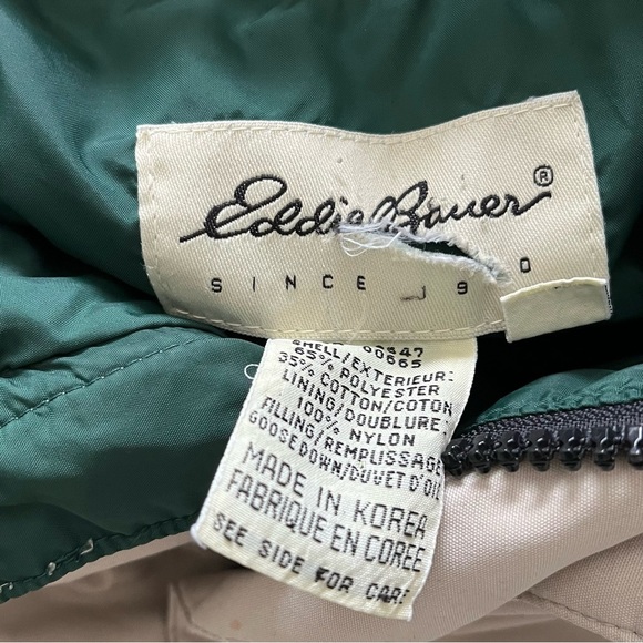 Vintage Eddie Bauer Down Filled Vest - Picture 10 of 11